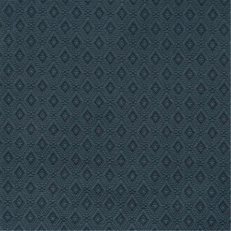 Designer Fabrics 54 in. Wide Blue- Diamond Jacquard Woven Upholstery Grade Fabric E565